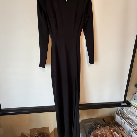 Preloved Rent the Runway Nicolas Black Formal Size 12 Backless Dress - Picture 2 of 5